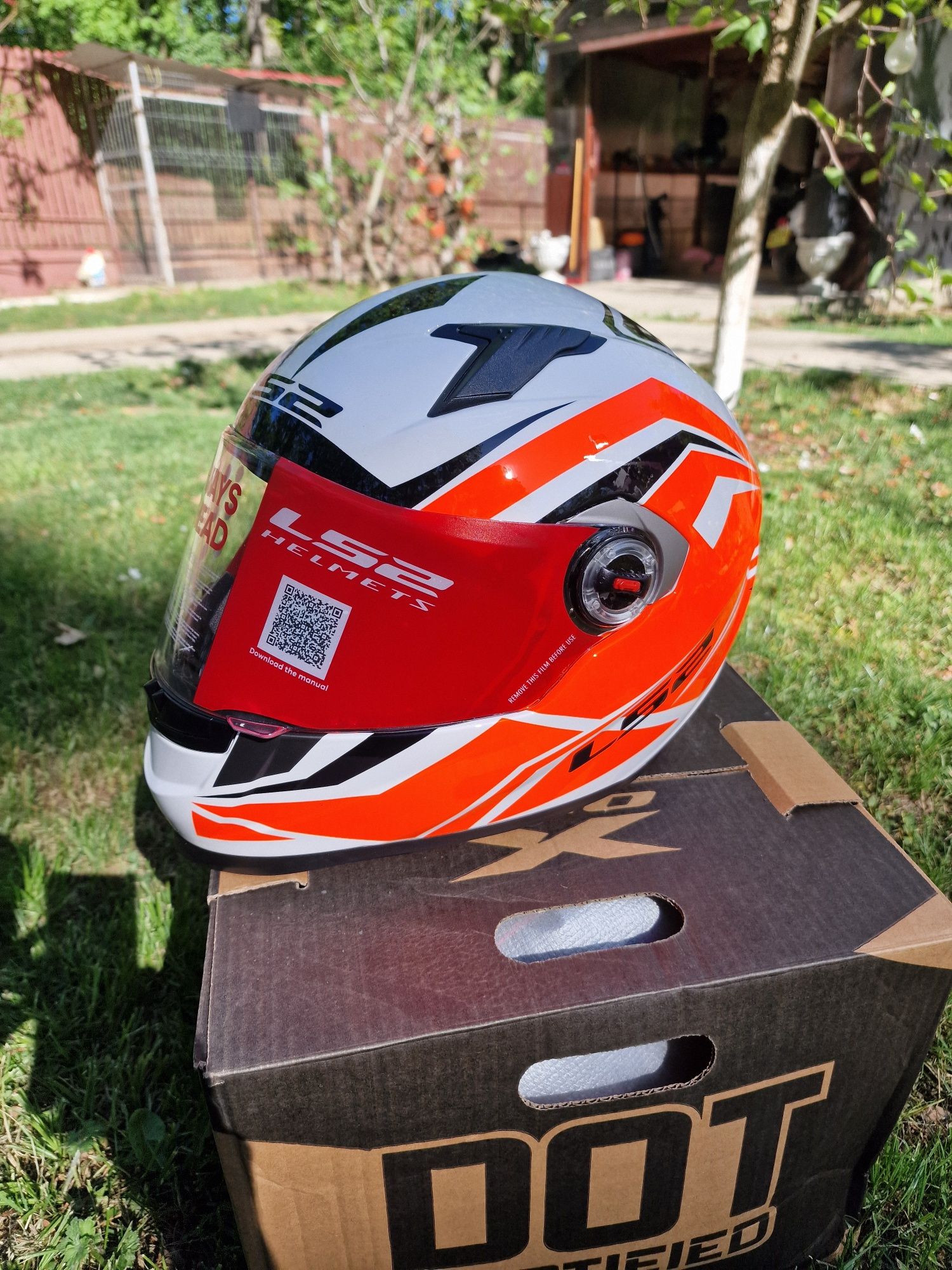 Casca moto atv NOUA LS2 XL