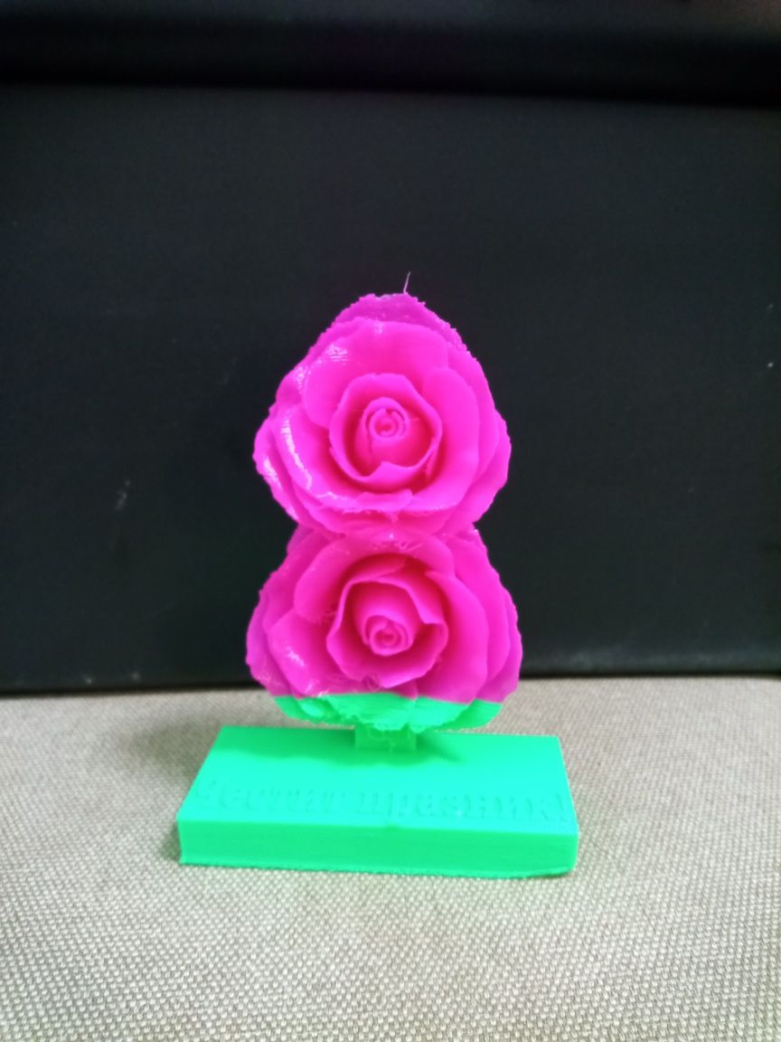 Роза на 3Д принтер