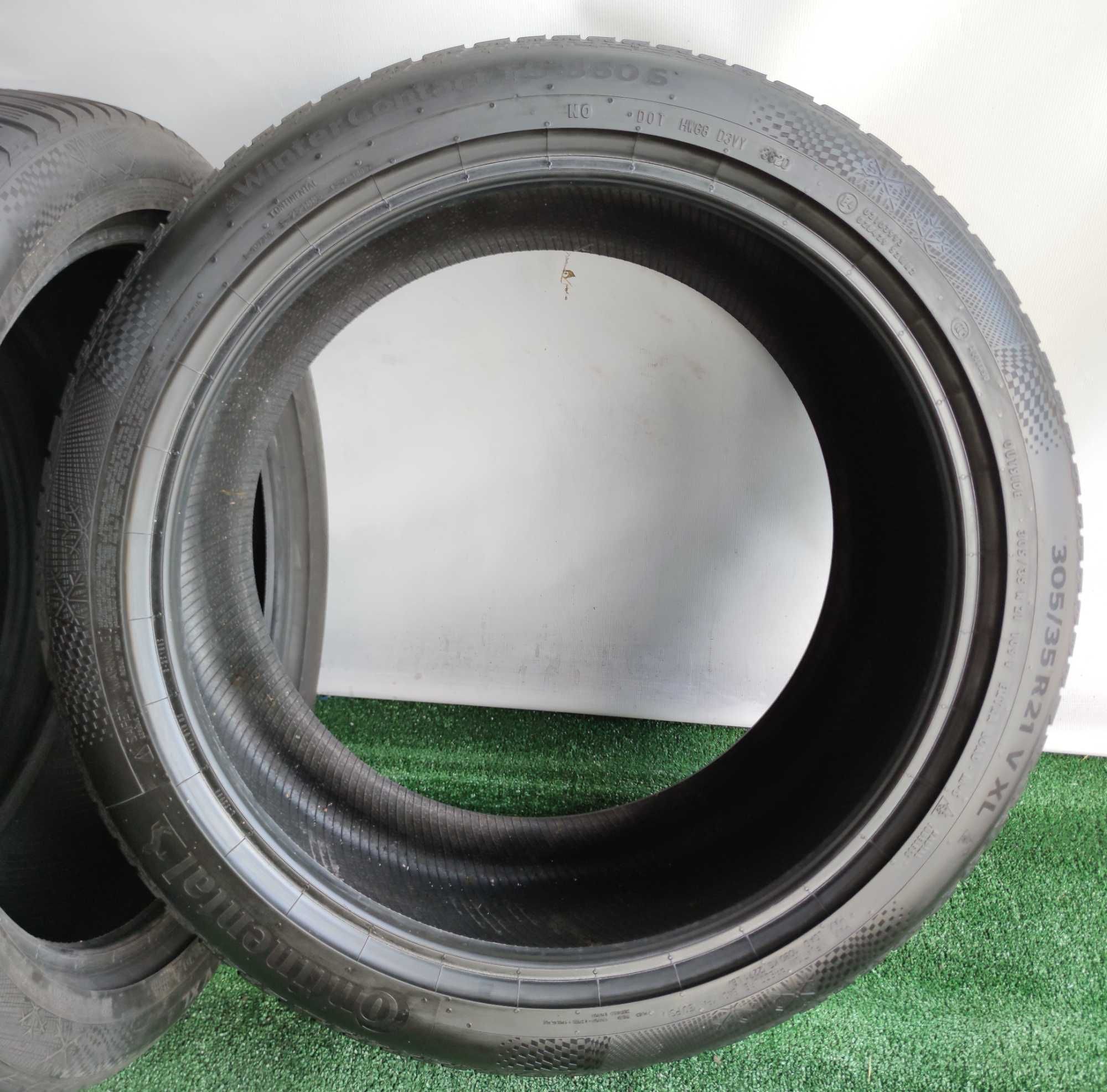 4бр пакет 275/40r21 и 305/35r21 CONTINENTAL WinterContact TS860S зимни