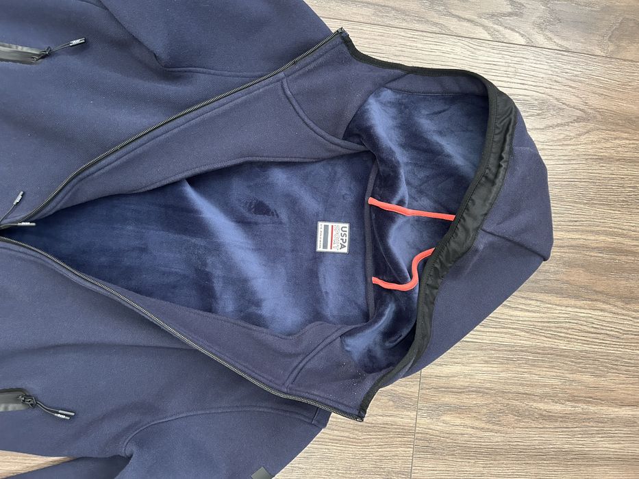 US polo горнище велур