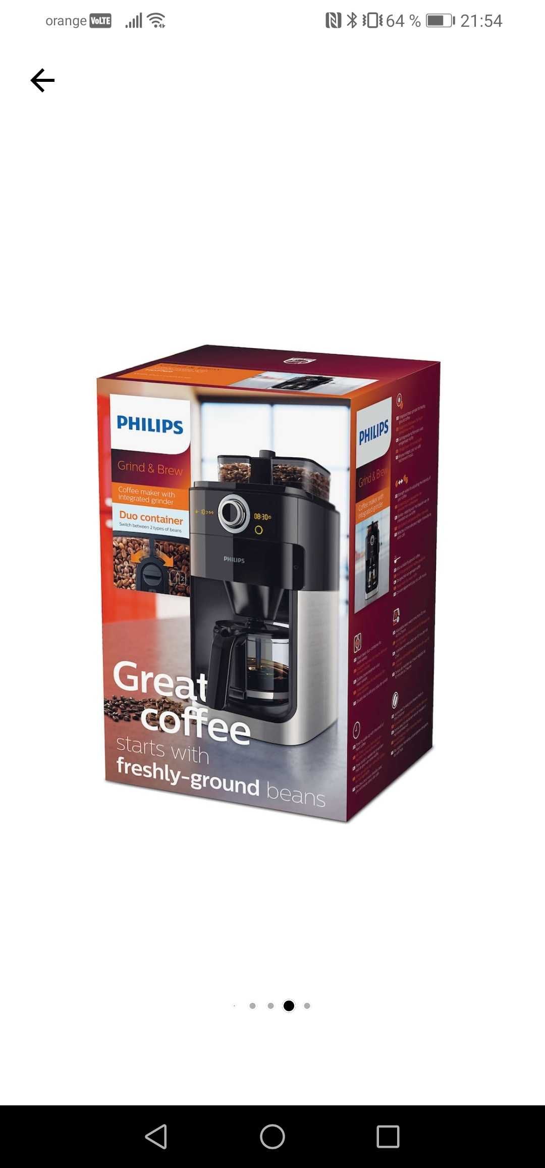 Cafetiera cu rasnita incorporata Philips.  Vând sau schimb cu diverse