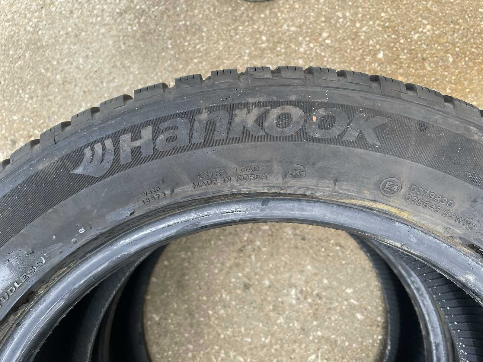 2бр зимни гуми HANKOOK 225/55/17 dot1421 | 7mm