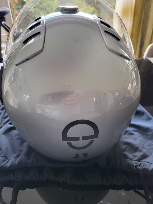 Cască scooter Schubert J1, suplimentar parasolar nou de rezerva.