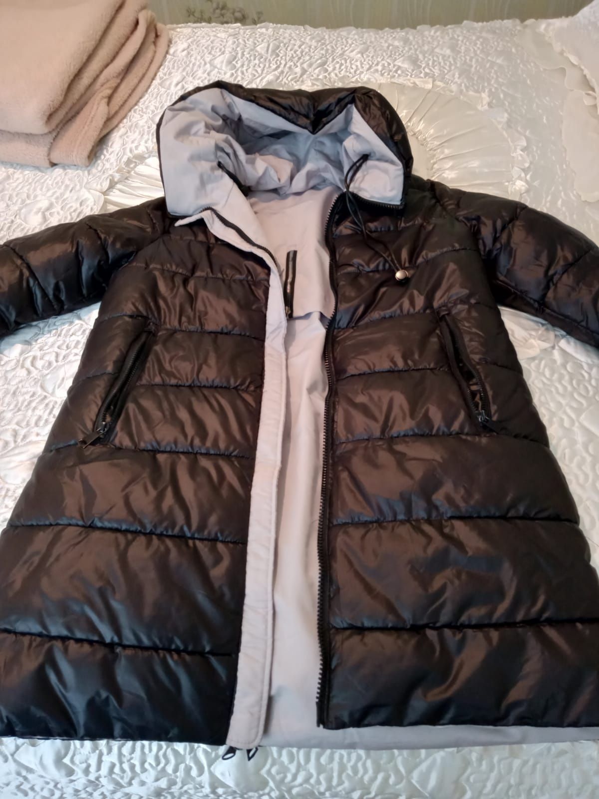 Двухсторонняя куртка зима