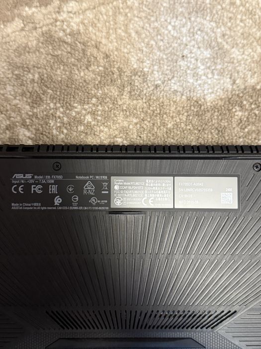 Laptop Gaming ASUS TUF FX705DT