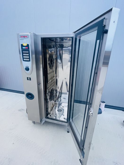 Конвектомат Rational/Рационал 20 тави Газов.Бг меню.Самоизмиване.НОВ!