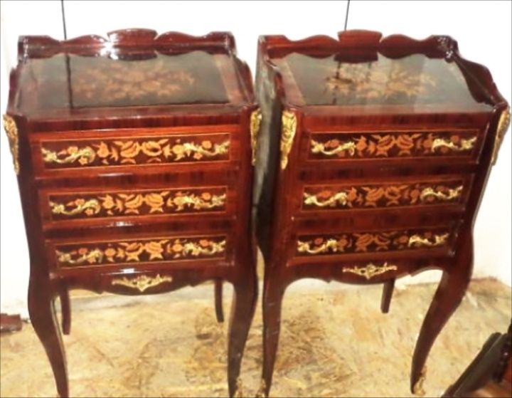 Superb set de comodine in stil francez