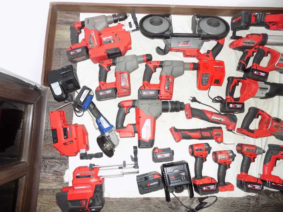 Milwaukee M18 CHX , M18 CSX , HD 18 SX , M18 FRAD 2 , Flex 18V Berner