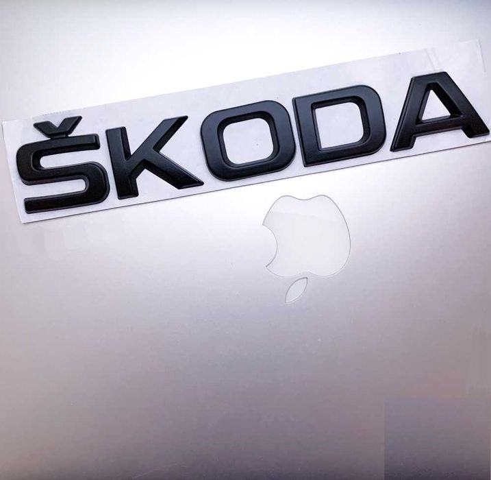 Set embleme SKODA KAROQ 4x4 / emblema stema sigla sticker inscriptii