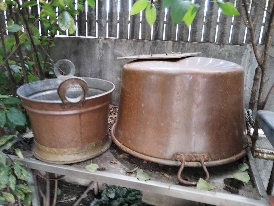 Oala de cupru pentru făcut zacusca magiun
