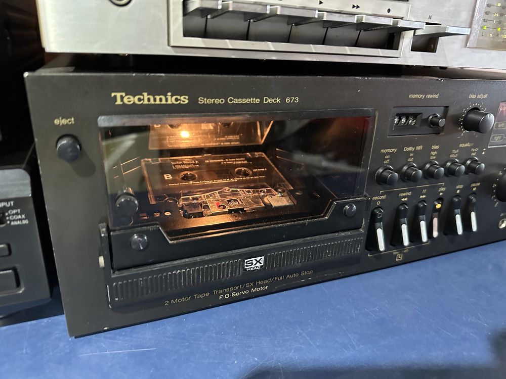 Deck caseta Technics 673