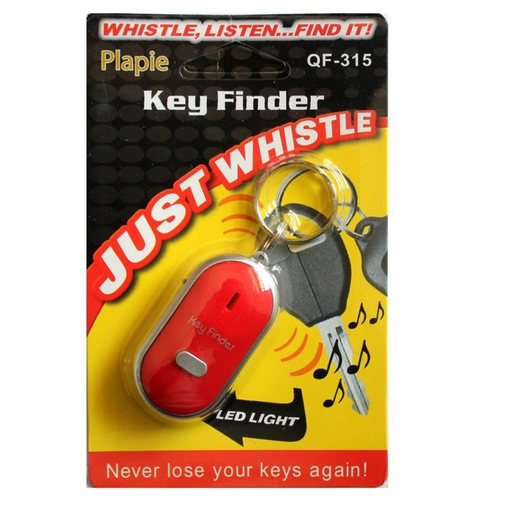 Ключодържател с аларма за намиране на ключове/ Цвят: черен, син, черве