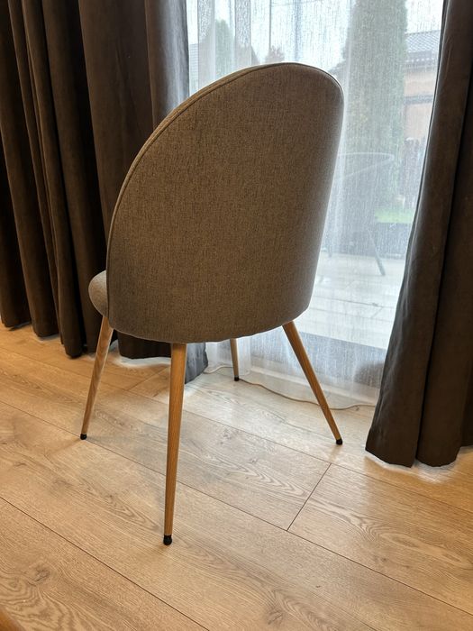 Set scaune gri living / bucatarie JYSK