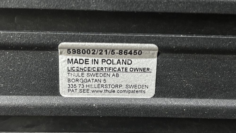 Vând Thule ProRide 598 (black edition) - 2 bucăți