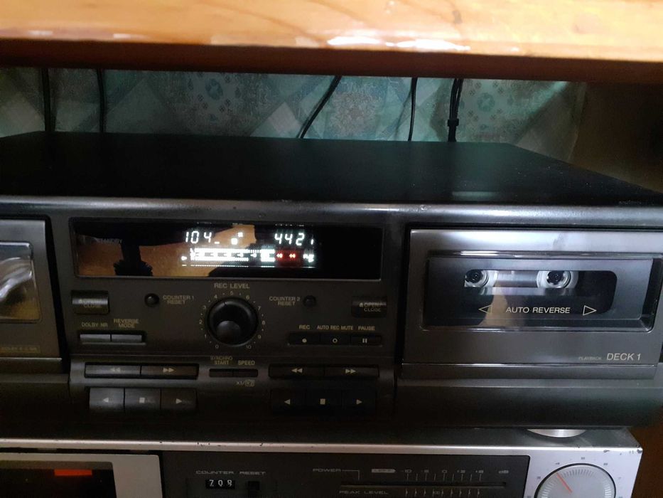 Идеален дек Technics SR-TR 373- Японски двукасетъчен автореверс