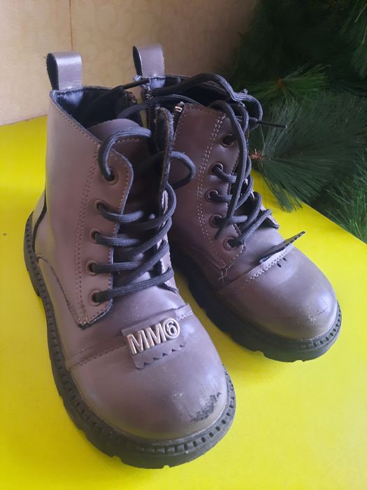 Ботинки осенние для девочек 6 лет