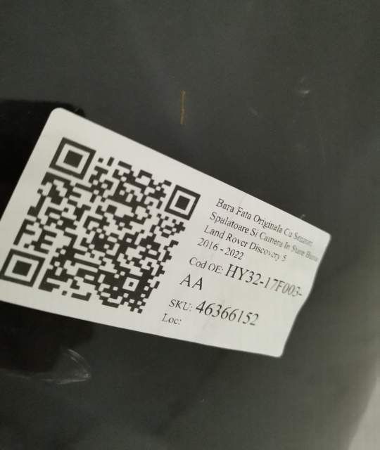 Bara Fata Originala Cu Senzori Spalatoare Si Camera In Stare Buna Land