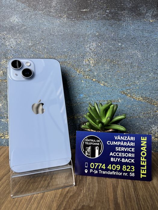 Iphone 14/128Gb/Garantie 2Ani Centrul de Telefoane/Rate