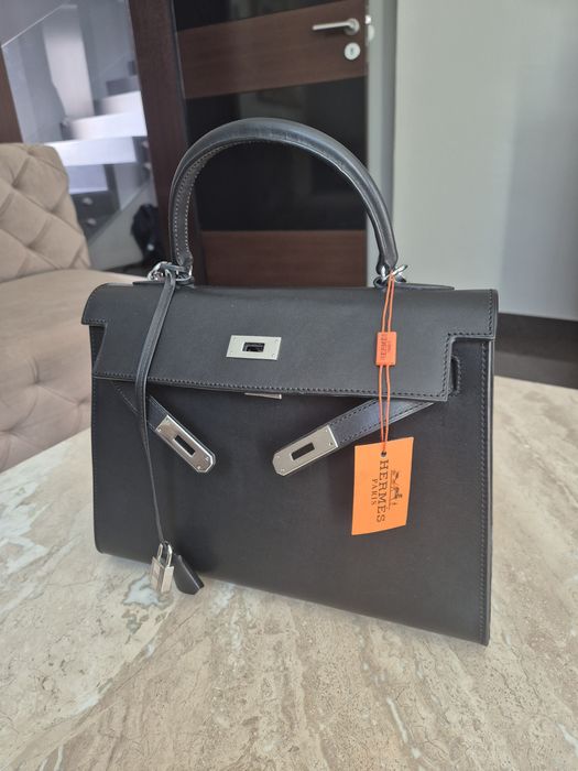 Даммска чанта от естествена кожа