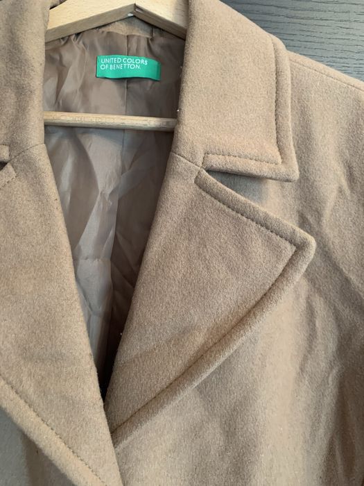 Benetton палто, вълна