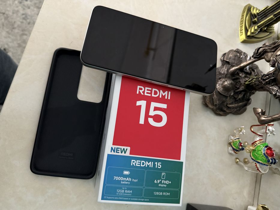 Redmi 15 128/12(6+6) Gb new 7000mAh
