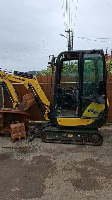Miniexcavator Yanmar SV16 an 2021 1200 ore