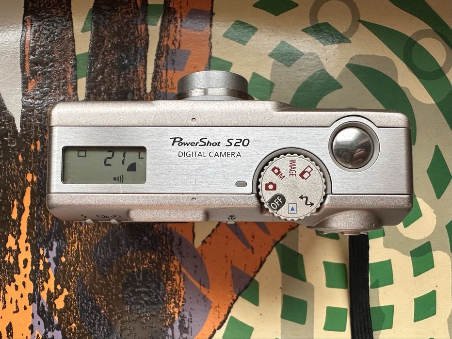 canon s20 retro digital 3,3mp