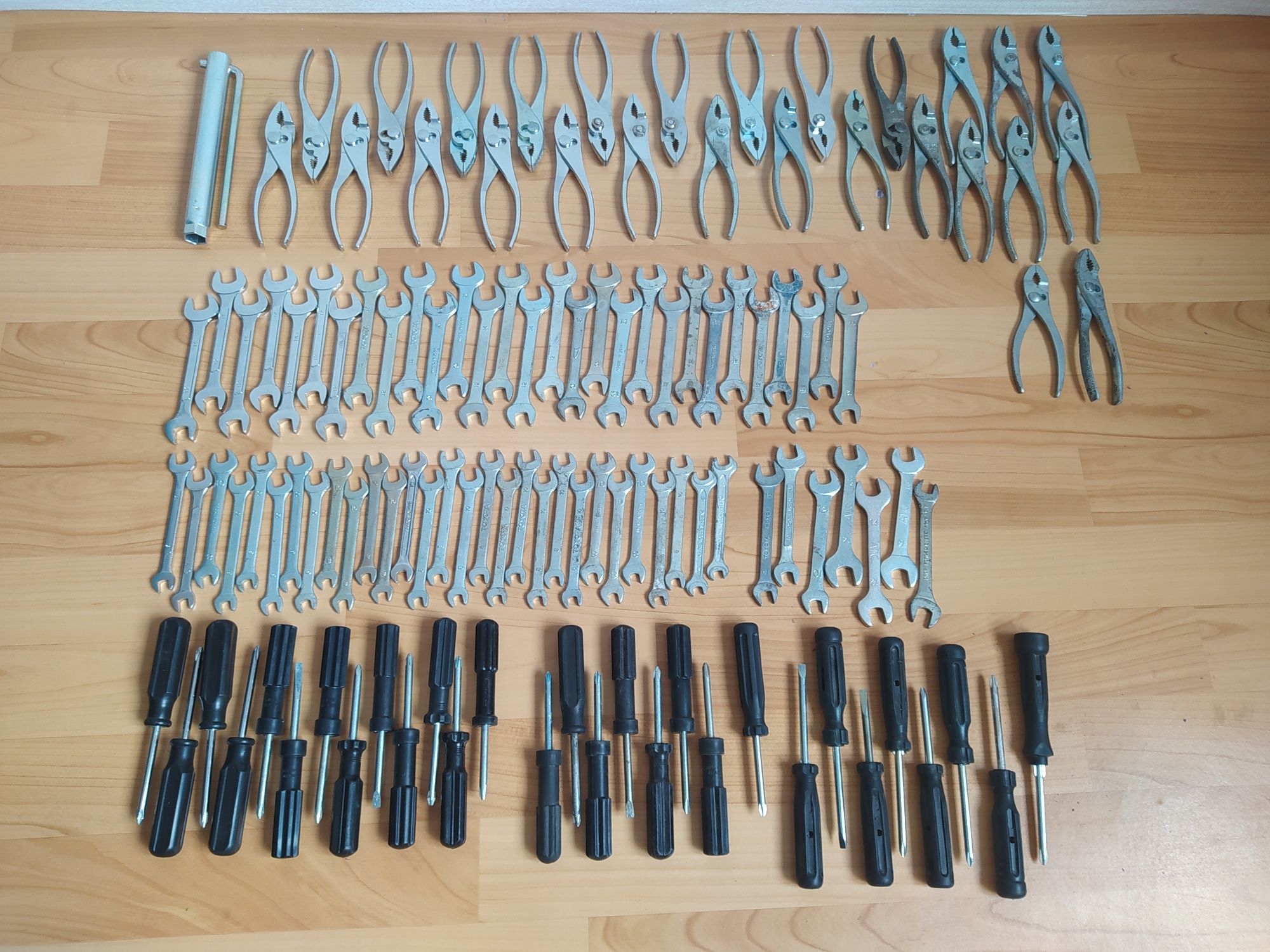 Домкрат набор инструментов ключей