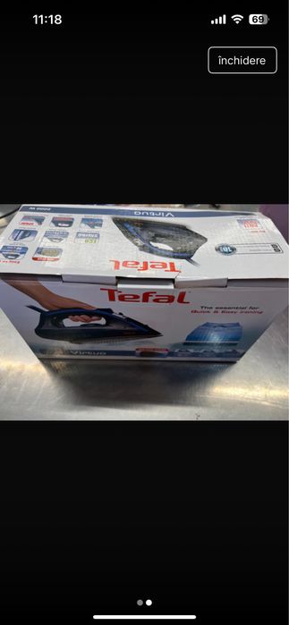 Vand fier de calcat Tefal turbo