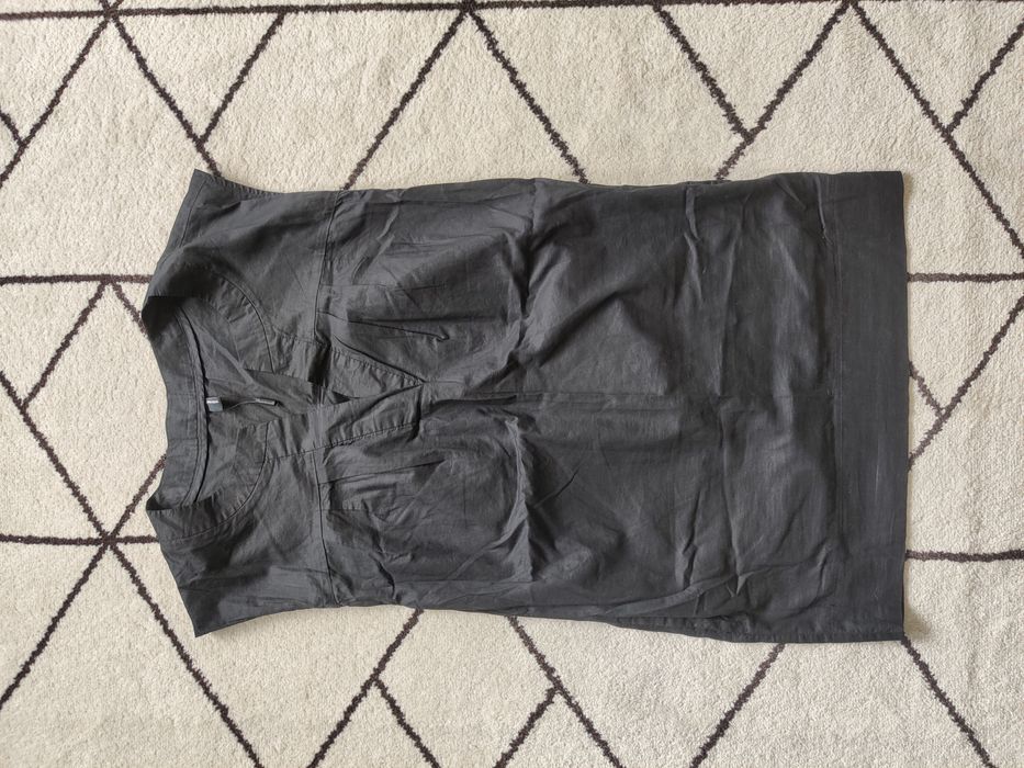 Rochie/tunică neagră mini model gogoșar Vero Moda