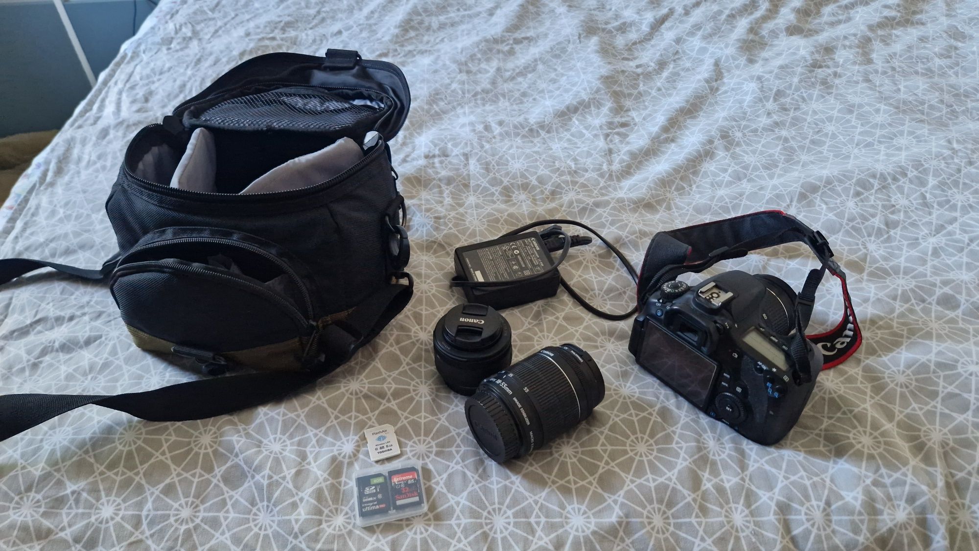 Canon eos 60d комплект с 3 обектива