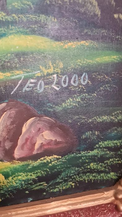Vând tablouri pictate în ulei,pe pânză,în anul 2000