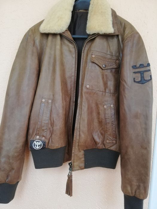 Geaca piele bărbati Sampo M Aviator