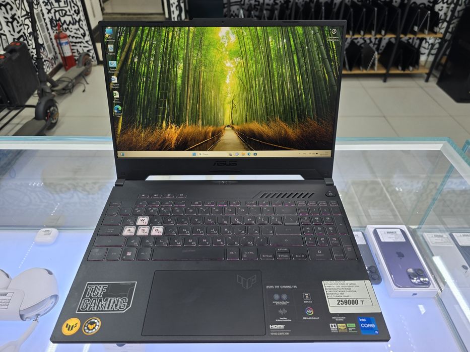 Asus Tuf Core i5 12500H озу 16gb ssd512gb Rtx3050 рассрочка