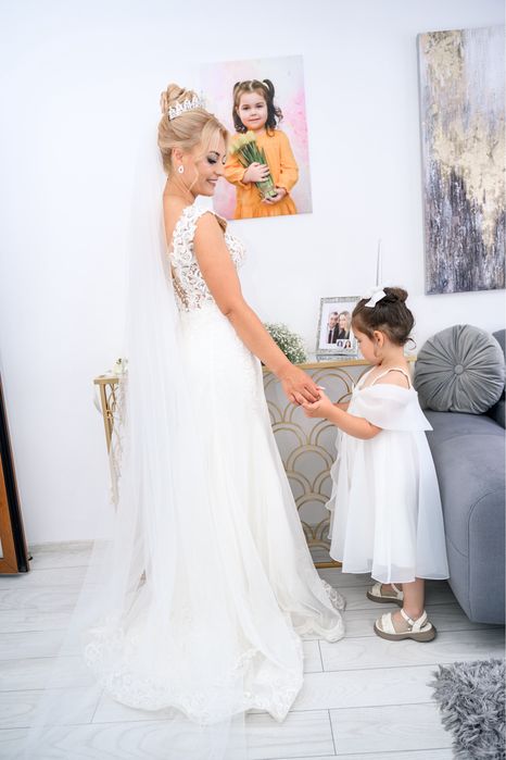 Rochita mireasa sirena  S model 2024