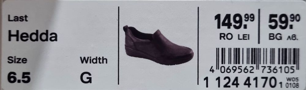 Papuci/pantofi eleganți unisex negri
