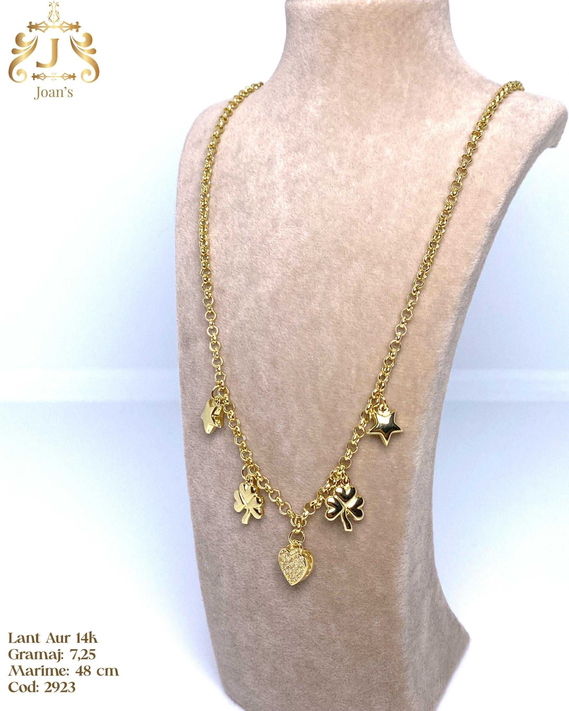 (2934) Lant Aur 14k, 7,32 grame FB Bijoux Euro Gold