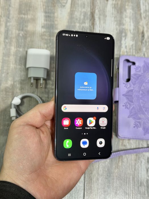 Samsung Galaxy S23 Plus 5G 512 GB 8 GB Ram Dual Sim Black Отличен