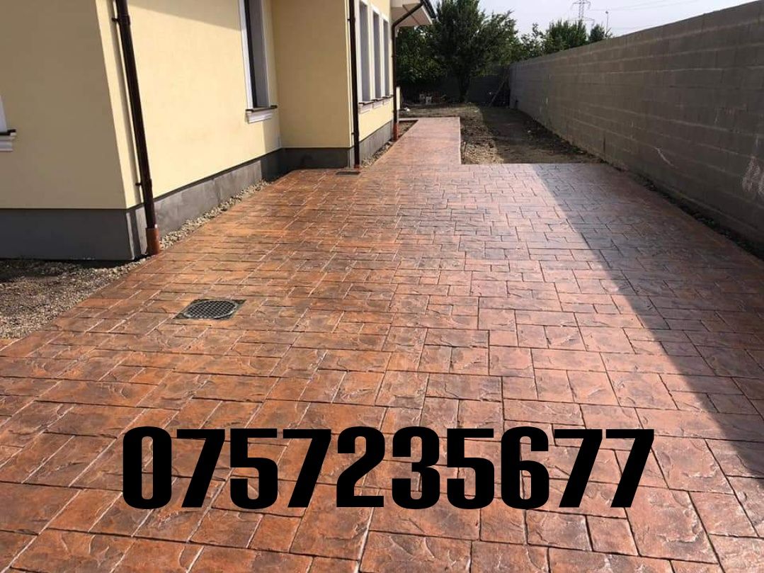 # beton amprentat #