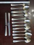 Set Berndorf Alpaca Austria 1900-1930 și  14 tacâmuri Gowe, Wellner