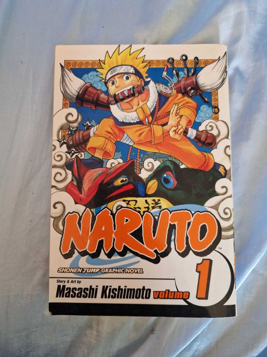 Naruto Manga Vol. 1–3 + Uzumaki Artbook (EN) – Колекционерско издание