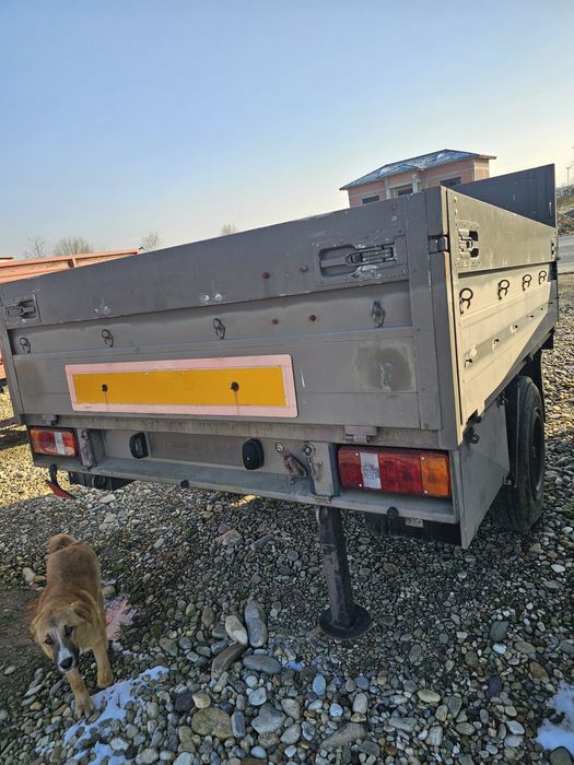 Remorca armata monoaxa Import ‼️