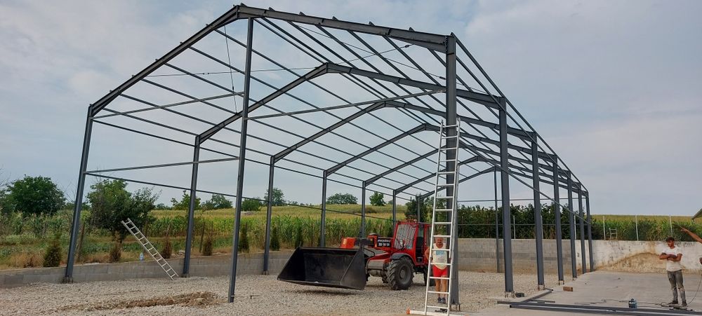 Vand structura metalica pentru depozitare
