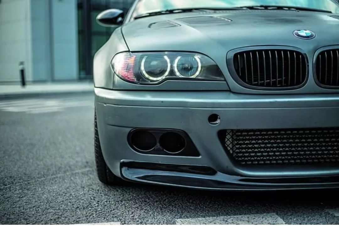 Prelungire lip spoiler sport bara fata BMW Seria 3 E46 model CSL