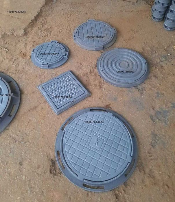 Люки Чугунные и Полимерные Канализационные (Люк для канализации)
