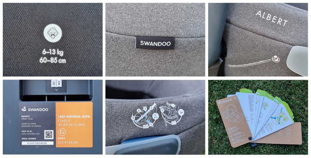 Scoica auto Swandoo Albert i-Size