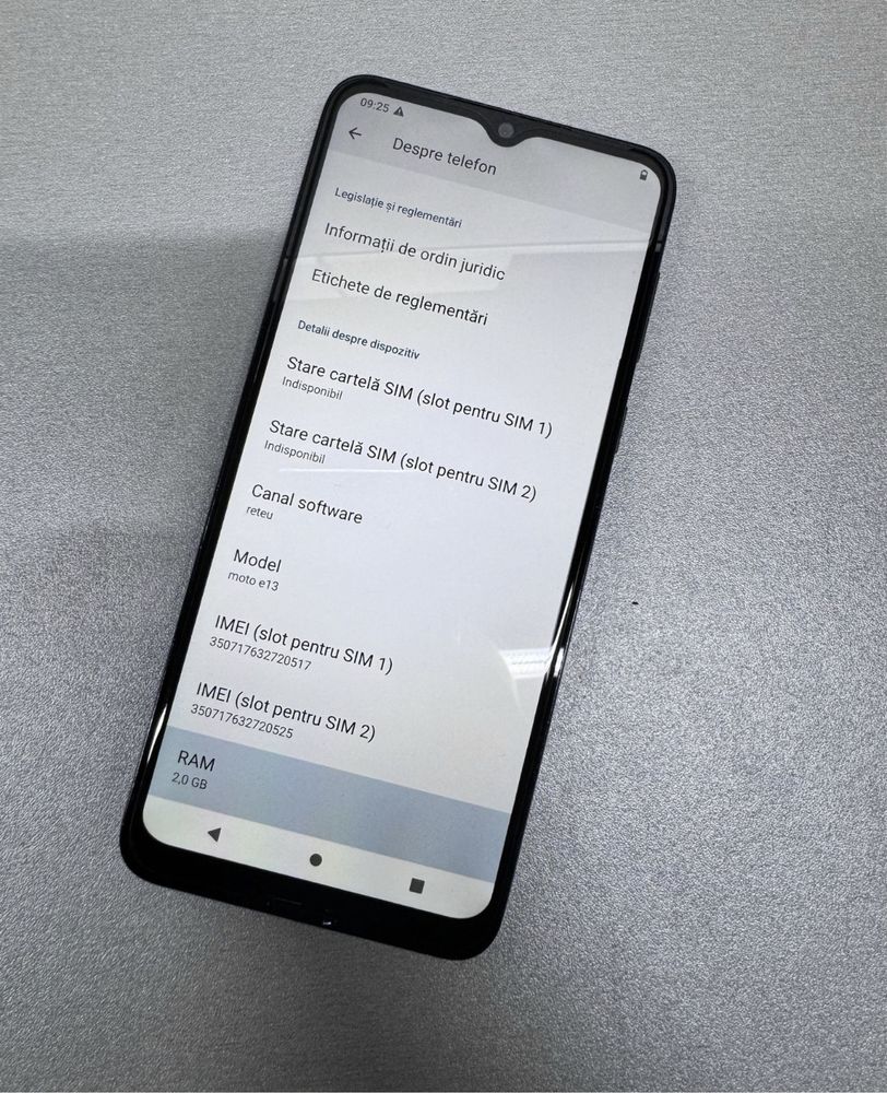Motorola E13 NOU NOU cu Garantie , Dual Sim