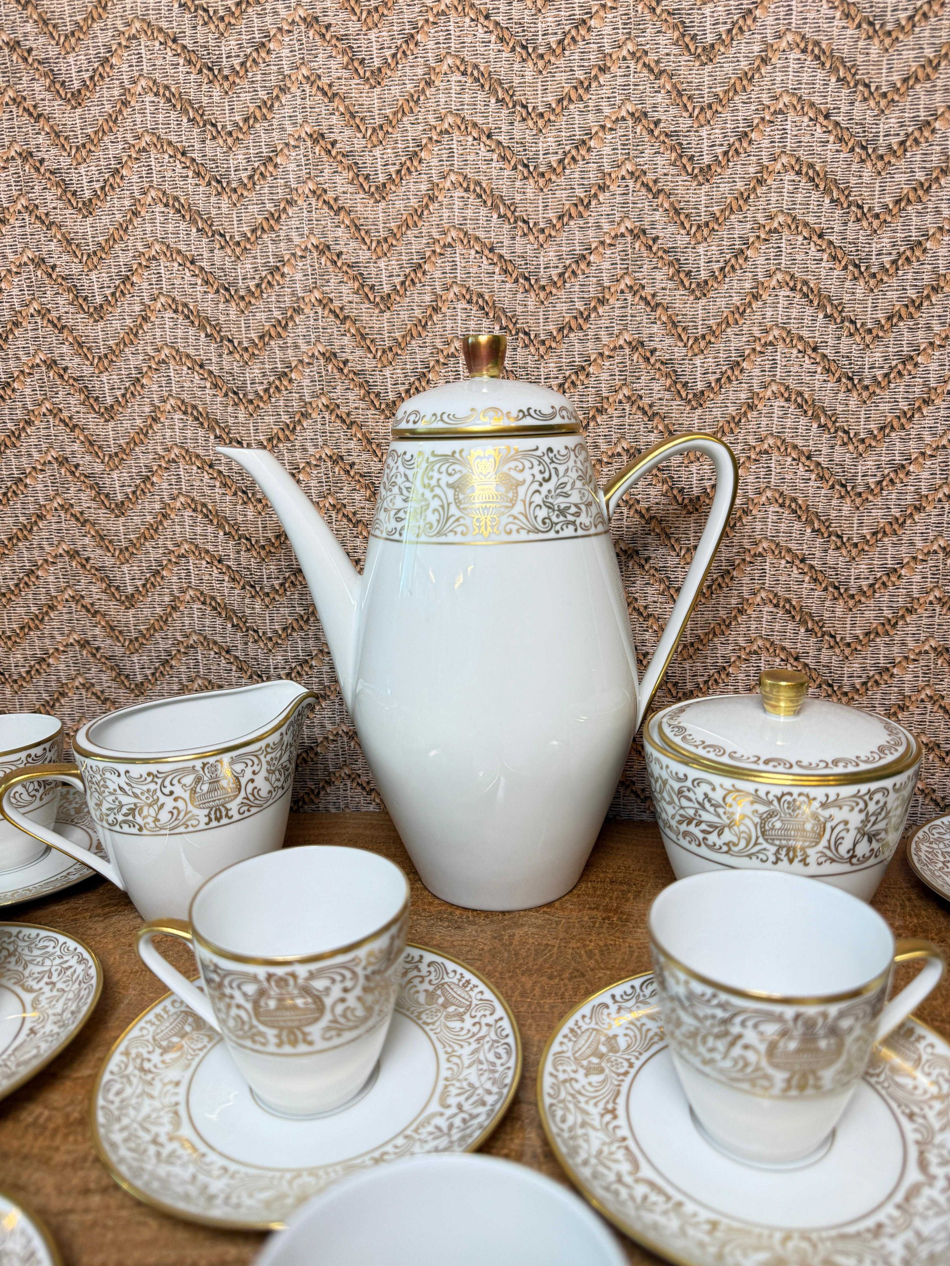Set ceai și cafea din porțelan fin Bavaria