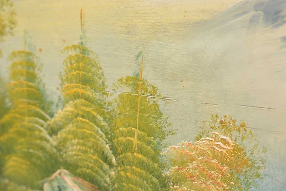 Tablou cu rama auriu 128cm x 68cm