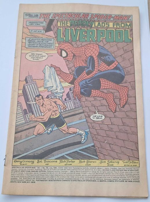 Stan Lee, Benzi desenate Spider Man,  Iulie 1990